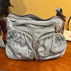 MZ Wallace Light Blue Crossbody Bag